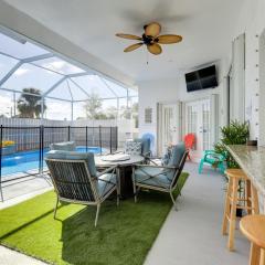 Heated Pool and Grill Modern Port St Lucie Home