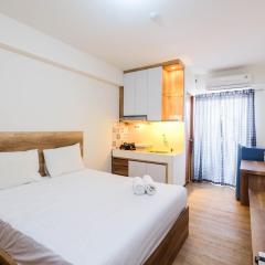 Simple and Homey Studio Room at Cinere Resort Apartment By Travelio