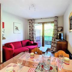 Bel appartement 2 pièces au pied des pistes avec balcon et accès piscine - FR-1-267-302