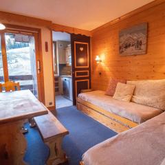 2 pièces à Valmorel, proche pistes & ESF, balcon - FR-1-356-226