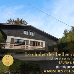 Chalet des Belles Roches, 14 pers, garden, sauna