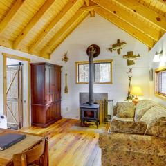 Secluded Tallassee Cabin with Fire Pit and Porch!