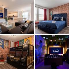 Luxury 6BR Family Villa w Pool Jacuzzi n Fun in Orlando