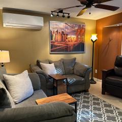 Hobby farm with goats and views of horses