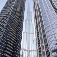 Boho Chic Haven Burj Khalifa view