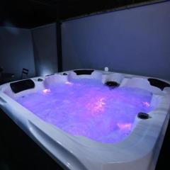 duplex chaleureux avec spa privé