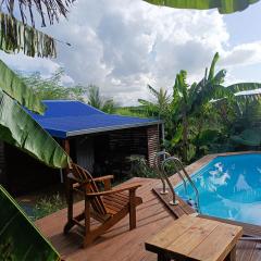 Le Paradis des Colibris Gîte créole avec piscine table dhôtes et nature à Anse Bertrand