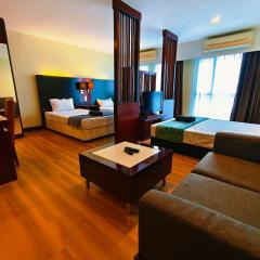 KK City Centre SCSP 3-4PAX UNIQUE Family Suites NEAR IMAGO 亚庇市中心民宿