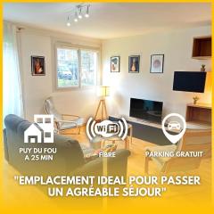 Excalibur - 4 Chambres - Puydufou - proche gare