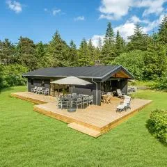 Nice Home In Knebel With House Sea View