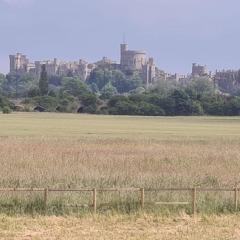 Family home, view of Windsor Castle