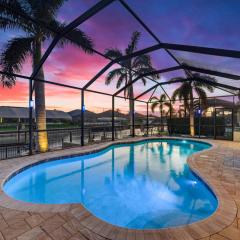 Paradise Palms Cape Coral Home with Dock!