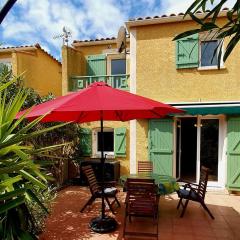 Charmante Villa Climatisée à Narbonne-Plage, Proche Mer, 6 Personnes, 3 Chambres, Parking Privé - FR-1-409-120