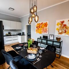 4 Zimmer neues luxuriöses City Apartment Terrasse tolle Einzelbetten ruhig