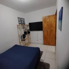 Apartamento 7 no Tremembé quarto cozinha banheiro