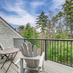 Cozy Bretton Woods Ski-InandSki-Out Condo with Deck!