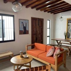 Centro histórico cerca del mar