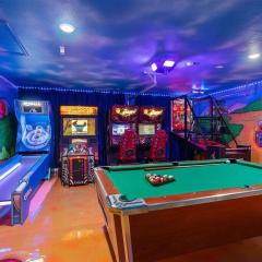 Free Arcade! All Rooms Themed! South Facing Pool!