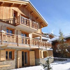 Appartement dans chalet 5 pièces, 14 pers, 4 ch, WiFi, jardin privé