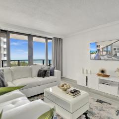 Charming Ocean View Condo Beach Service 806