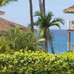 Peek-a-boo Ocean View 1br1ba AC Condo Kona Shores