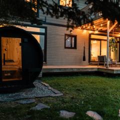 Chalet Chti - bord de l'eau mont Orford