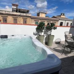 Attico jacuzzi Politeama Palermo