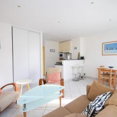 Appt 2 pièces confort 3 pers au pied de la plage vacances sans voiture