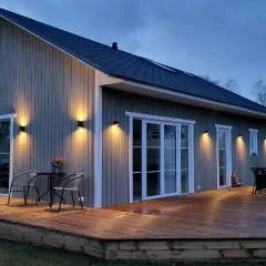 Sakala holiday home with sauna
