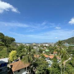 Boho chic sea view apartment in Kata