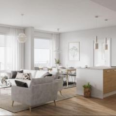 Central Luxury 2BDR with Private Sauna