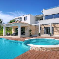 Villa Onyx for 12 people near Porec with 65 private pool and jacuzzi