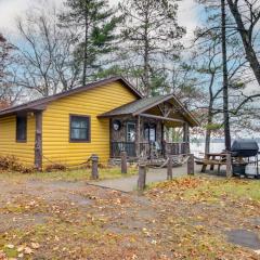 Scenic Cabin with Private Beach in Crosslake!
