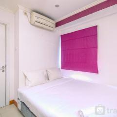 Comfy 2BR at Green Pramuka City Apartment By Travelio