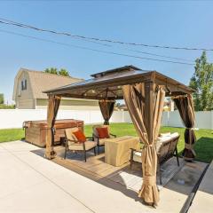 HotTub Patio Half Basketball Court