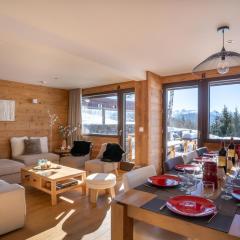 Chalet skis aux pieds avec cheminée et parking - FR-1-686-43