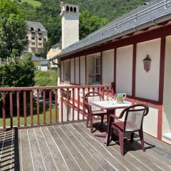 Confortable appart 2 chambres, terrasse, près télécabines à Cauterets - FR-1-812-106