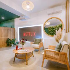 ÉROS - Loft entier avec Balnéo & Rétroprojecteur