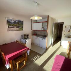 Charmant T2 cabine au pied des pistes avec balcon et commodités - FR-1-787-85