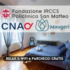 OSPEDALI e UNIVERSITÀ - Policlinico San Matteo a 300m - Parcheggio GRATIS