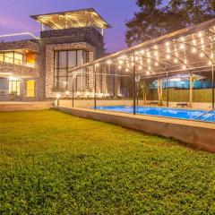 StayVista's Greystone Estate with Pool, Terrace, and Snooker Table