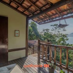 Chalé em Ilhabela, Vista deslumbrante para o mar