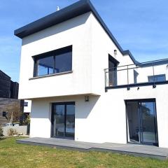 Maison neuve Vue Mer 4 étoiles avec SAUNA à 150m de la plage à PLEUMEUR-BODOU - Ref 242