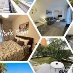 WH-Sem-Bilocale Con Giardino in Zona Residenziale - Posto Auto privato - WiFi