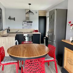 Duplex confortable, piscine, proche plage/Jumping