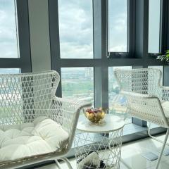 Eastwood Global Plaza Luxury 1Bed Room with 2 Toilets and Laundry Room