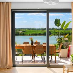 Chojno 31i- dom wypoczynkowy przy jeziorze z jacuzzi