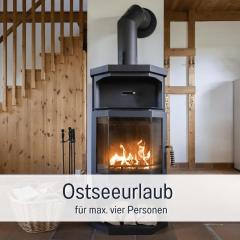 Ferienhaus Töpferhaus - strandnah, haustierfreundlich, optimal für Workation, Kaminofen, Garten, für Paare und Alleinreisende