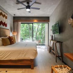 Luxury Studio with Rooftop Pool in Tulum Best Location