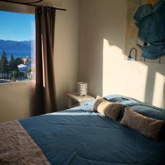 A4- Departamento céntrico, amplio y con hermosa vista al lago!